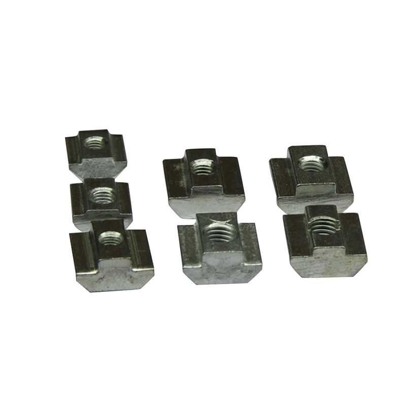 Icke -standardanpassning Square Nut Oregelbulär formad mutter