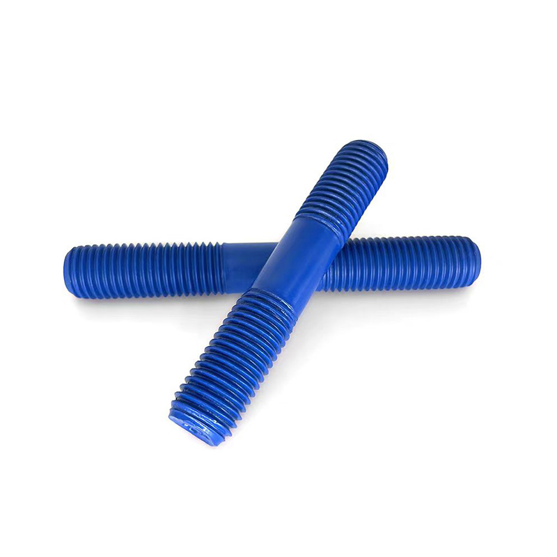 Teflon Blue Stud Bolts Marine Anti-korrosion Specialanvändning