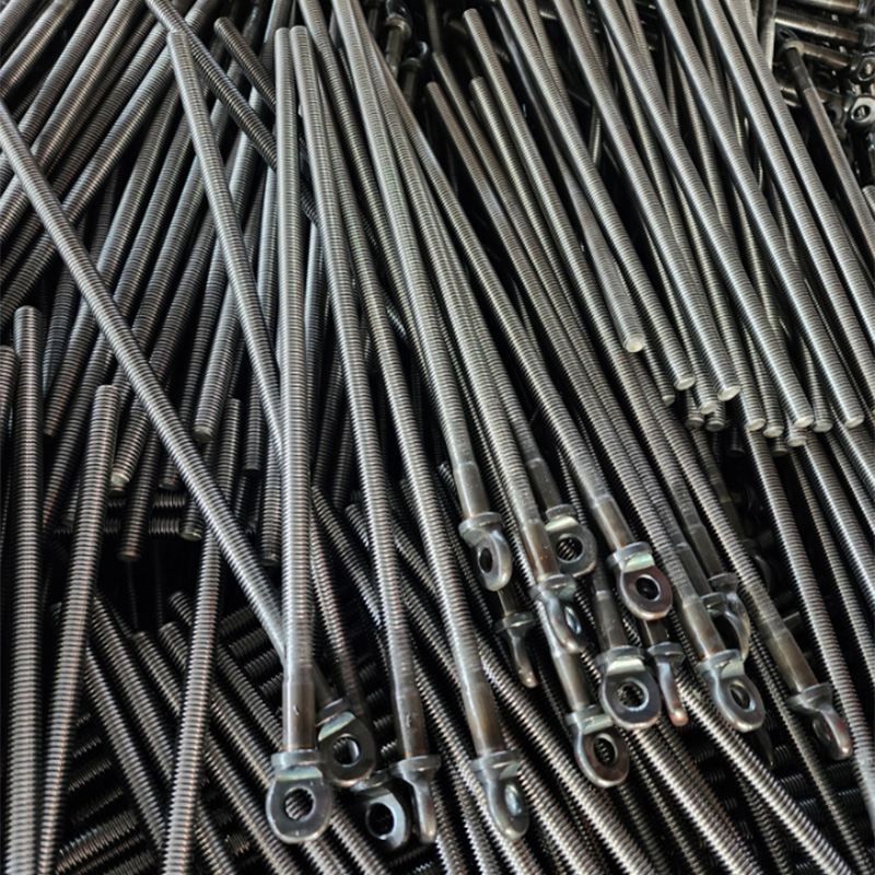 Bärbar fast stålaxelskruv för bil