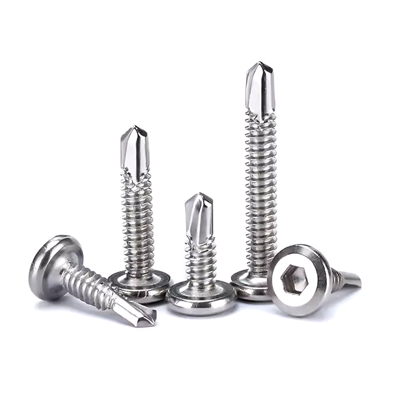 DIN7504M 410 Stainless Steel Self Drilling Tail Screws DIN7504M 410 Stainless Steel Self Drilling Tail Screws